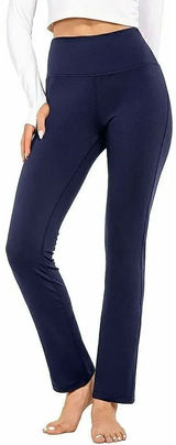 BALEAF Yoga Pants for Women Straight Leg Slim Fit Workout Casual Pants Size XS Photo 0