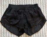 Black Camo Lululemon Hotty Hot Shorts 2.5" Photo 0