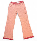 Vintage Y2K Victoria's Secret Angels Low Rise Lace Pajama Pants M Pink Photo 0