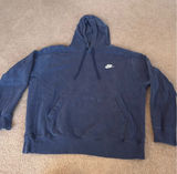 Navy Blue Nike Hoodie Photo 0