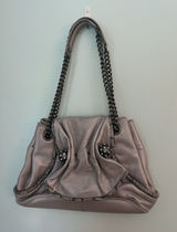 Betsey Johnson Crystal Dreams ‎ Leather Drawstring Shoulder Handbag Purse Photo 0