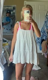 white mini dress Photo 0