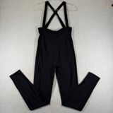 Alo Yoga Womens Black High-Waist Airlift Ski Bib Leggings Size L Photo 0