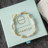 Enewton Pearl Gold Beaded Bracelet Photo 0