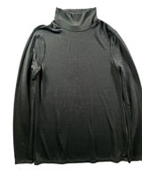 Banana Republic Womens Medium Mock Neck Turtleneck Sweater Classic Preppy Black Photo 0