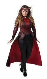 Marvel Scarlet Witch Adult halloween Costume XS Top Pants Skirt Headpiece comico Photo 0