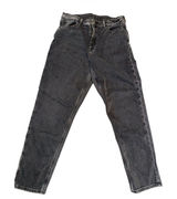 Women’s American Eagle High Rise Mom Jeans charcoal wash denim Photo 0
