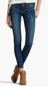 Lucky Brand Jeans‎ Size 00/24 Charlie Skinny Stretch Style# 7WD1555 Straight Leg Photo 0