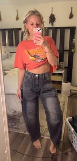 Amazon Barrel Jeans Photo 0