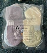 6 Pack Purple and Yellow Ankle-Length Hosiery Socks 6 Pairs Multi-Color Size 6-9 Photo 0