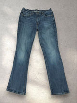 Levi's 515 Bootcut Jeans Women's 12M (32x30) Dark Wash Flap Pockets Western Y2K Photo 0