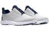 Women's FJ Leisure Spikeless Golf Shoes Gray/Blue Photo 0