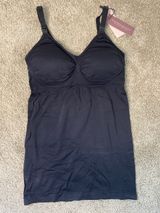 New Kindred Bravely Simply Sublime Nursing Tank Black Size Med Photo 0