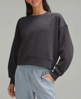 Lululemon Ribbed Softstreme Perfectly Oversized Cropped Crew Photo 0