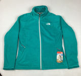 The North Face Women’s Morningglory Full Zip Fleece Jacket Teal NEW with Tag Photo 0