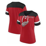 NWT NHL Detroit Red Wings Women's XL V-Neck Fashion Jersey‎ Photo 0
