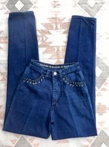 Wrangler Vintage Silverlake Bareback High Rise Western Jeans Photo 0