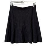 Horny Toad Women Skirt‎ Size XS Organic Cotton Blend Black Stretch Skater Mini Photo 0