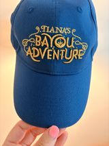 Disney Blue Tiana’s Bayou Adventure' Embroidered Baseball Cap Photo 0