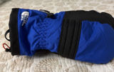 North Face Kids Montana Ski Mitts 7 L Mittens DryVent Winter Gloves Blue Black Photo 0