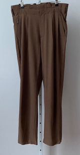 Athleta 4 Preppy Brown Skyline Plaid Pant II High Rise Tapered Trouser Photo 0