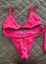 Triangl Bikini Set Swimsuit pink s Photo 0