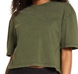 BP cropped green oversized t shirt Photo 0