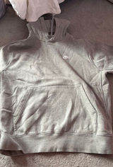Grey Nike Hoodie Sweatshirt Photo 0
