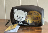 Japan Disney UniBEARsity Our Town of Halloween Jack Skellington Bear zip pouch Photo 0