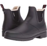 Tretorn Lina Chelsea Rain Boots Waterproof Faux Fur Lined Black Women’s 10 Photo 0