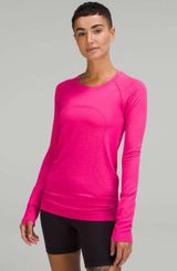 Sonic Pink Lululemon Swiftly Tech Long Sleeve Photo 0