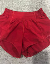 Lululemon hotty hot shorts red 2.5 inch Photo 0