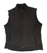 Royal‎ Robbins Womens Black Quilted Full Zip Puffer Vest Outdoor Coat Large L Photo 0