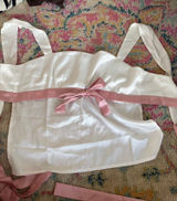 White and pink sash top Photo 0