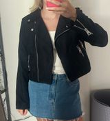 Levi’s Faux Suede Moto Jacket Photo 0