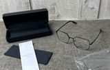 McQ Eyeglasses Frames Only Wire Metal MQ0318O 002 52MM Briller Kvinder Black Photo 0