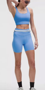 NWT LULULEMON - Pool Party Fast and Free High-Rise Short 6" - $74 - Size 8 Photo 0