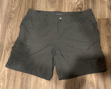 Columbia Grey Omni-Shade Shorts size 14 women's Photo 0