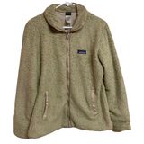 Patagonia Los Gatos Jacket Sherpa Beige Oatmeal Full Zip Size Large Photo 0