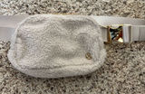 Lululemon Sherpa Fanny Pack Cream Everywhere Belt Bag Fleece Photo 0