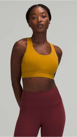 Lululemon Free to be Elevated sport bra gold spice mustard yoga Pilates gym 2 Photo 0