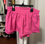 Sonic Pink Lululemon Hotty Hot Shorts 4” Photo 0