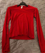 Red Lululemon Swiftly Long Sleeve Tech Photo 0