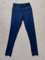 90 Degrees Navy Blue Leggings Photo 0