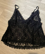 Black Lace Cami Top - Women Intimates & Sleepwear Photo 0