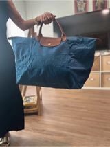 Longchamp Le Pliage Large Blue Travel bag Photo 0