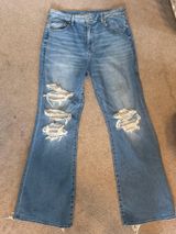 American Eagle Curvy Super High-Rise Flare Jeans Photo 0