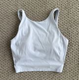 pastel blue high neck align tank Photo 0