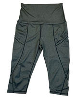 Maacie Maternity High Rise Gray Athletic Leggings M Photo 0