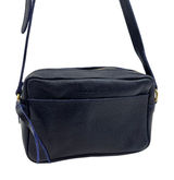 Portland Leather Goods Camera Bag Purse Cobalt Blue Large Photo 0